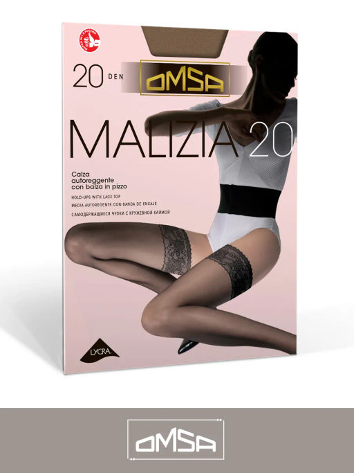 (Omsa) Malizia 20 (чул) caramello