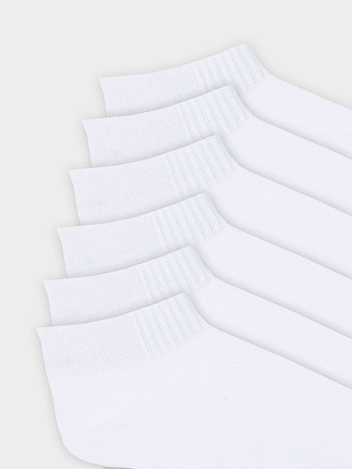 Носки женские белые в наборе, 3 пары - Mark formelle фото 8