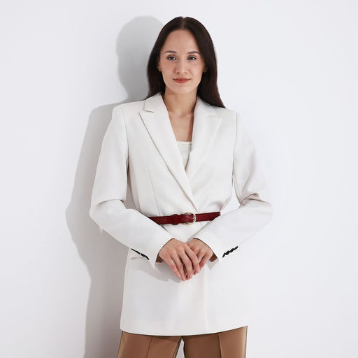 Ремень женский, ширина 2,2 см, винт, пряжка металл, цвет бордовый - Simaland фото 3