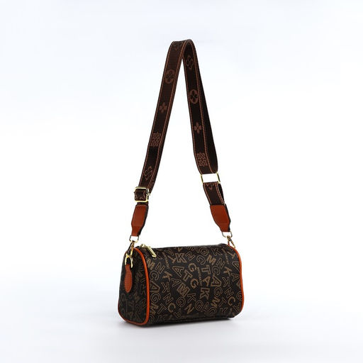 Сумка кросс-боди на молнии, цвет коричневый - Simaland фото 4