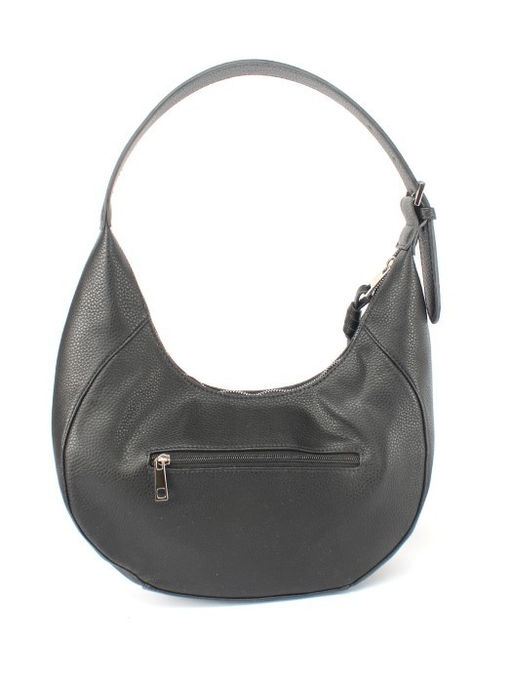 Сумка женская искусственная кожа ADEL-306, 1 отд/плеч рем, (УЦЕНКА не ровно пришита основная молния) черный флотер SALE 256252 - Adelia фото 2