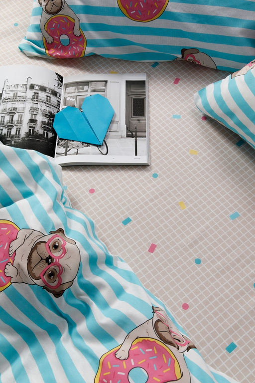 КПБ Мопсы бязь