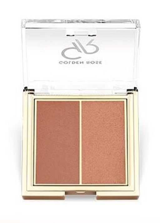 Golden Rose Румяна ICONIC BLUSH DUO 05 Warm Pearl