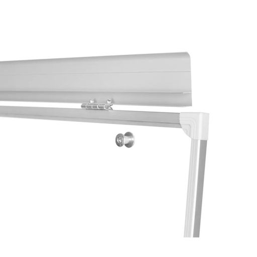 Флипчарт мобильный магнитно-маркерный Calligrata СТАНДАРТ, 70×100 см, в алюминиевом профиле, на роликах