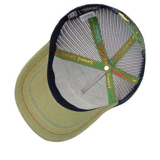 Бейсболка CAPSLAB арт. CL/LOO3/1/MAR1 Looney Tunes Marvin the Martian (синий / оливковый)  фото 2