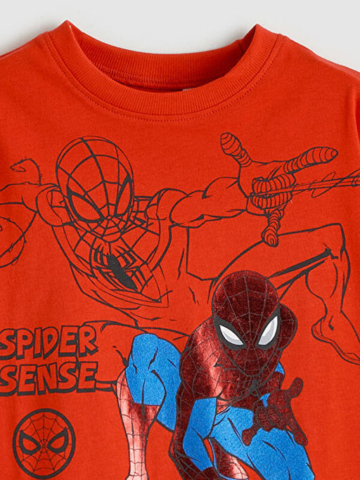 Spider-Man Bask?l? Erkek ?ocuk Ti??rt