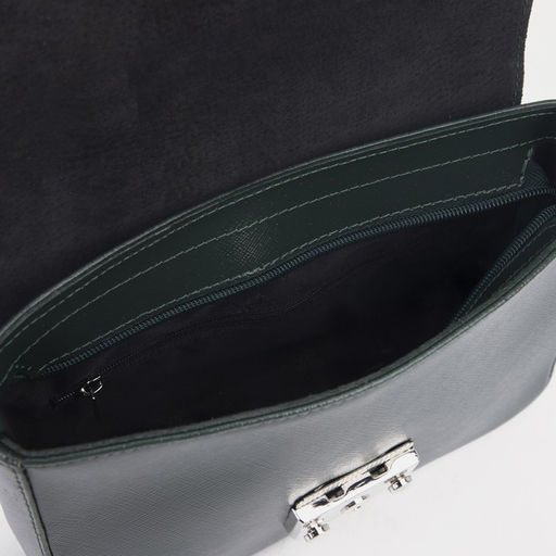 Сумка женская на клапане, цвет зелёный - Simaland фото 3