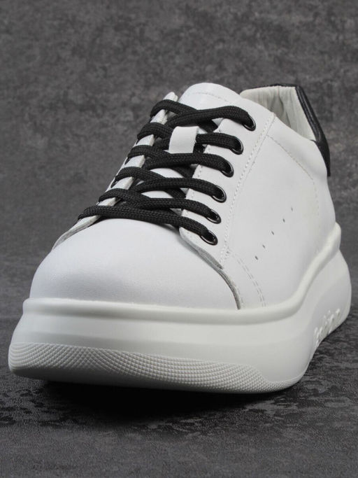 03-YC151-2 WHITE Кроссовки женские (натуральная кожа)