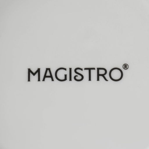 Кофейная пара Magistro Rodos, 2 предмета: чашка 100 мл, блюдце d=15 см, фарфор, цвет белый фото 12