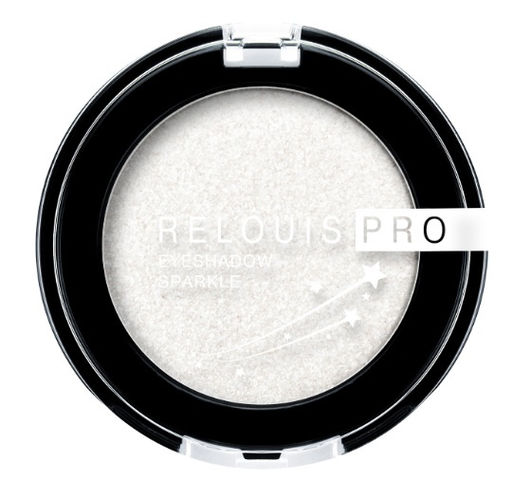 RELOUIS Тени "Pro Eyeshadow Sparkle" тон 01 snow