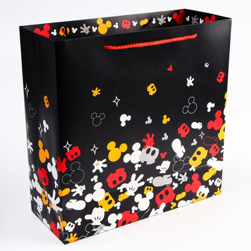 Пакет подарочный, 30х30х12 см, упаковка, Микки Маус