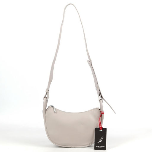 Женская кожаная сумка SV-SJ7319 Л.Грей - Sergio valentini фото 2