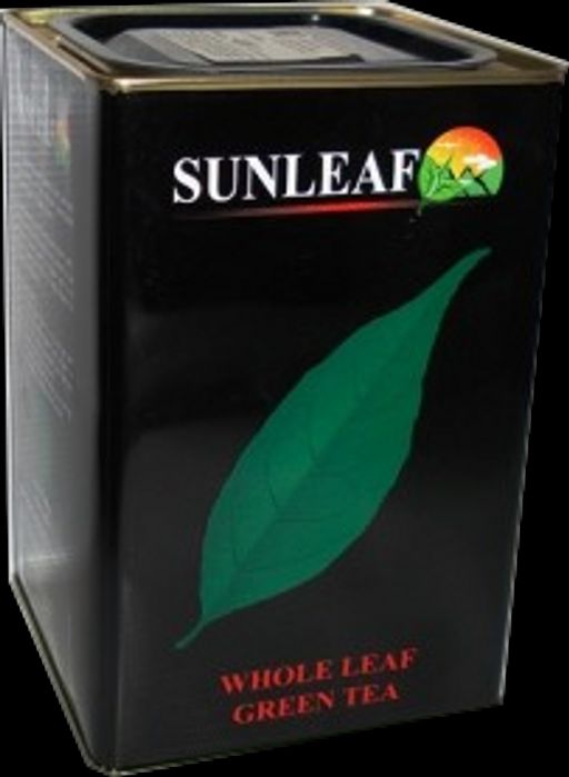 SUNLEAF. Green Tea (крупный лист) 400 гр. жест.банка