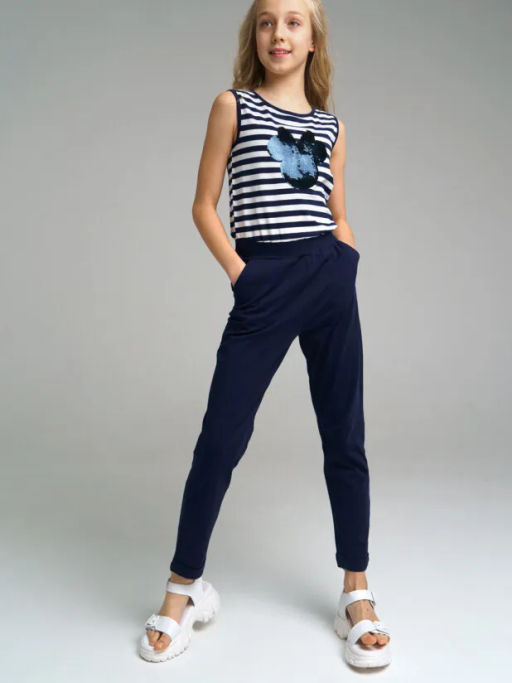 PlayToday / Комбинезон трикотажный для девочек  фото 4