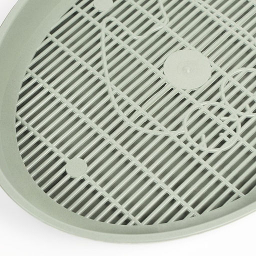 Туалет с сеткой Киса, 36 х 27 х 6 см, серый микс - Пижон фото 3