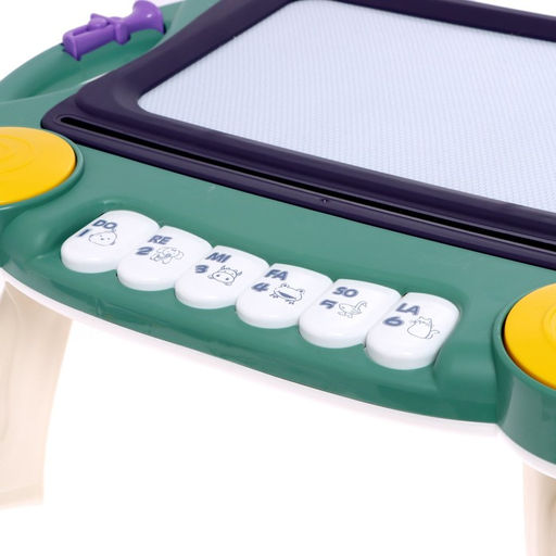 Развивающий столик Рисуем вместе, звук, свет, цвет зелёный - Zabiaka фото 3