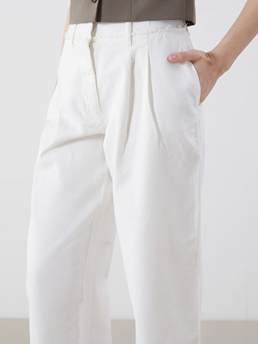 Wideleg Kad?n Jean Pantolon