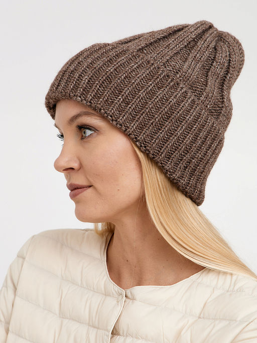 шапка женская с добавлением шерсти - Glenfield фото 3