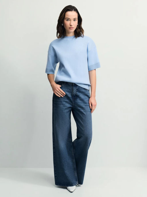 Джемпер из вискозы с рукавом 3/4 / Zarina фото 2