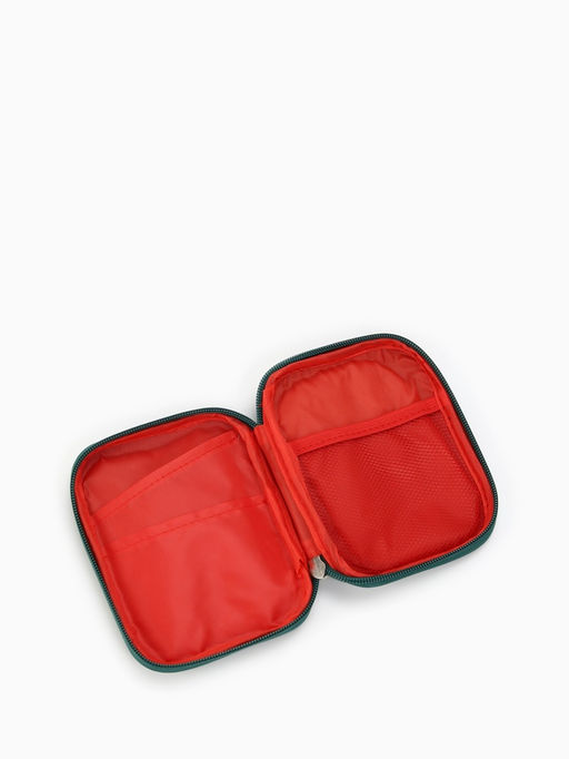 Косметичка-аптечка дорожная на молнии, с ручкой, Firstaid, зелёная - Simaland фото 6
