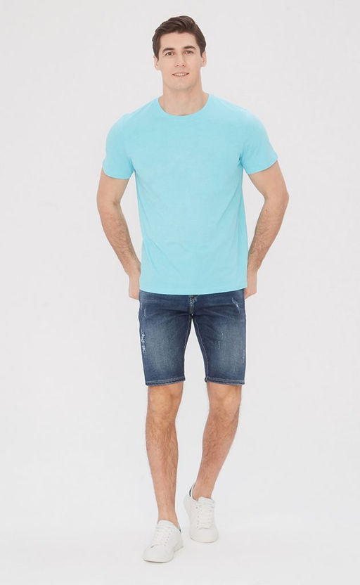 Футболка F911-6000bb turquoise