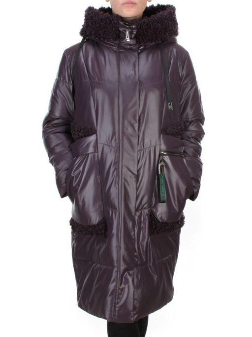 21-985 VIOLET Пальто зимнее женское AIKESDFRS (200 гр. холлофайбера) - Fashion фото 2