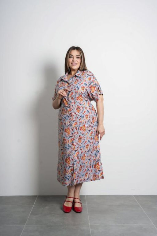 Платье Luxury Moda 1423 серый