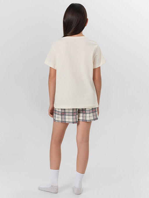 КОМПЛЕКТ ДЛЯ ДЕВОЧЕК (ФУТБОЛКА, ШОРТЫ) - Mark formelle фото 4