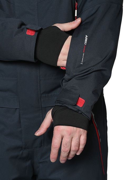 Комбинезон A-89031 Темно-серый