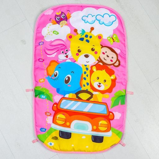 Развивающий коврик Жирафик, с пианино, розовый - Simaland фото 14