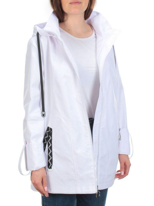 F2080 WHITE Ветровка женская MARIA - Фабричный китай фото 8