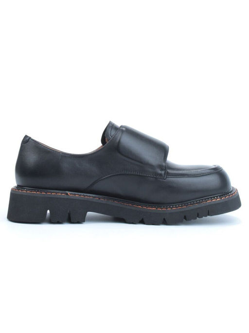 03-DYX02-2 BLACK Полуботинки женские (натуральная кожа)