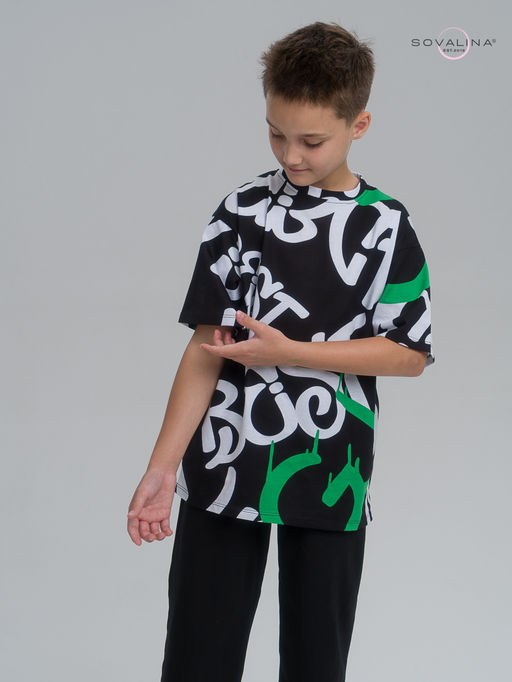 Костюм Daily men граффити бенеттон-черный - Sovalina фото 16