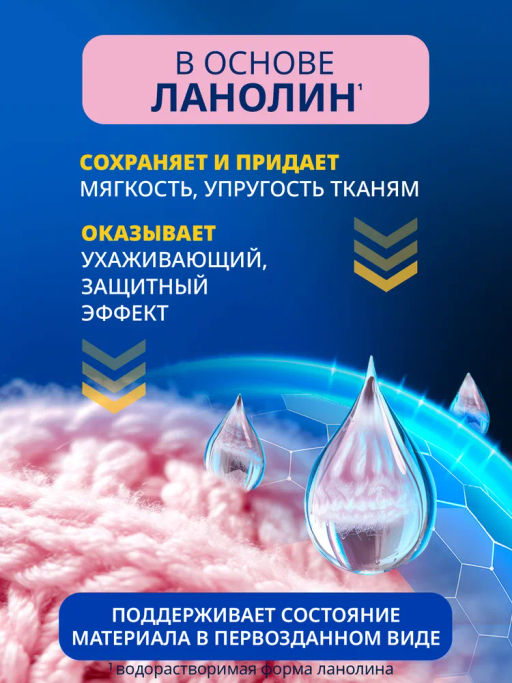 Salton CleanTech Шампунь для стирки кашемира и шерсти 500 мл  фото 5