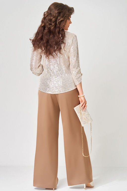 Костюм FITA 4152 золотисто-бежевый - Mira fashion фото 4