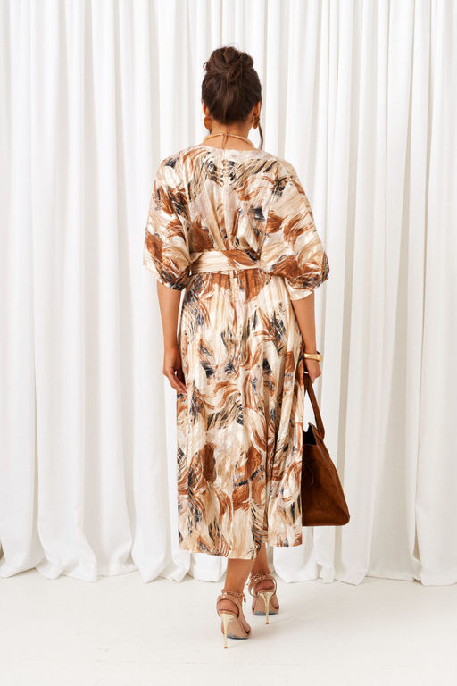 Платье Beautiful Free 6410 бежевый