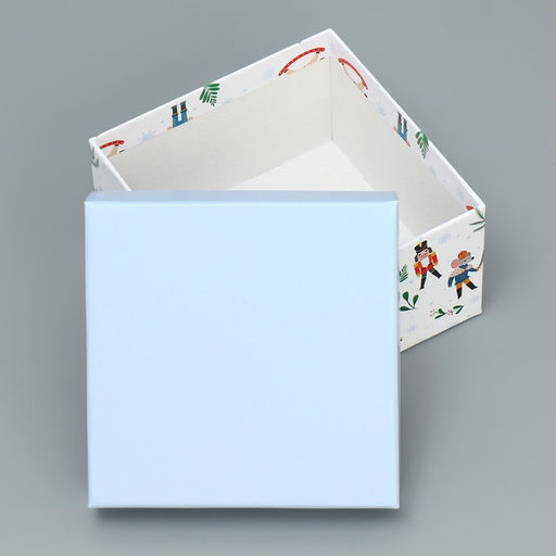 Набор новогодних подарочных коробок 10 в 1 «Щелкунчик», 10×10×6 – 28×28×15 см