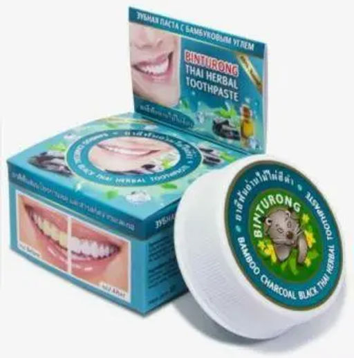 Binturong Зубная паста (33г) с Бамбуковым углем Thai Herbal .12
