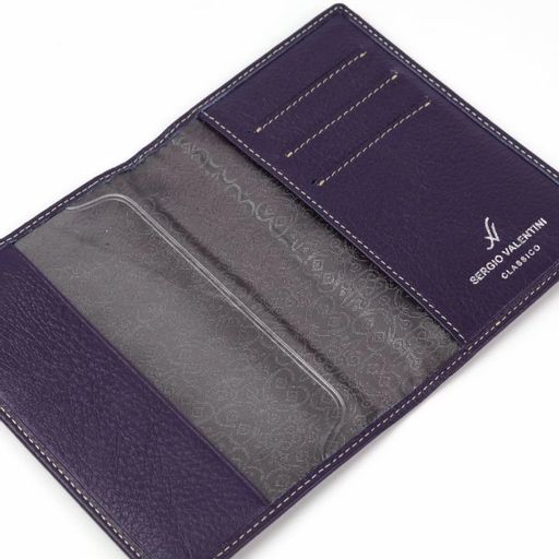 Женская кожаная обложка для паспорта Sergio Valentini СВ 8094-005/2  фото 3