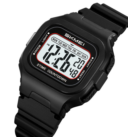 Часы наручные Skmei мужские электронные спортивные 2343black-white