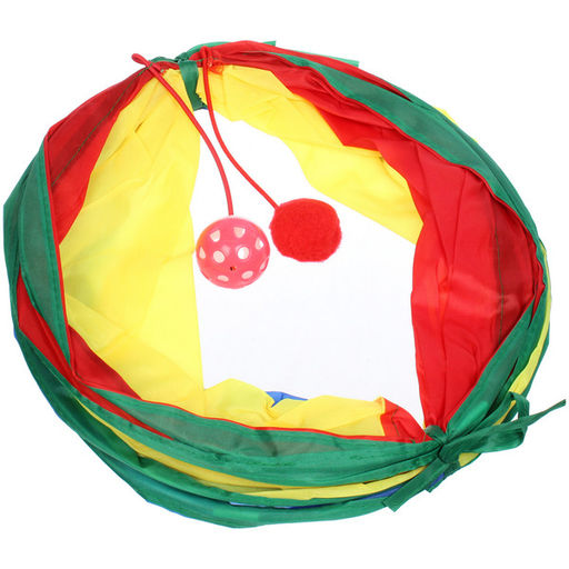 Игровой туннель для животных "МурМяу", цвет как на фото, 49*26см