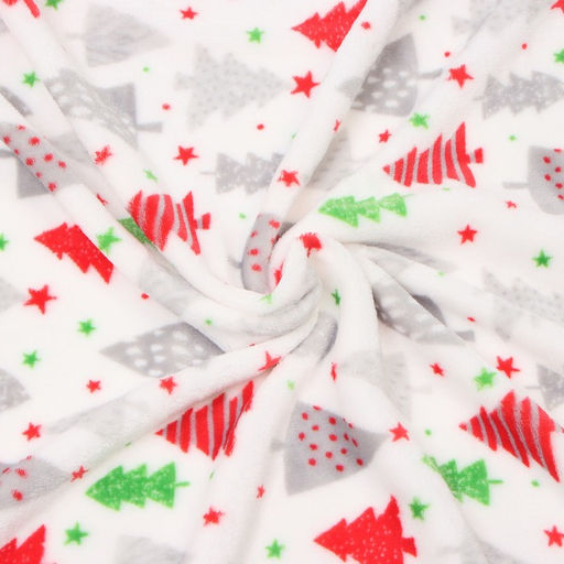 Плед LoveLife Ёлочки 150*200 см,100% п/э, велсофт 280 гр/м2  фото 5