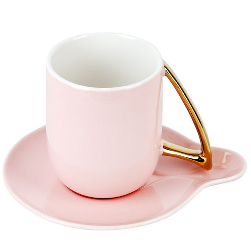 Чайный набор на металлической подставке 12пр. 5th Avenue. Pink (6 персон) v=240 мл (подарочная упаковка) - Nouvelle home фото 2