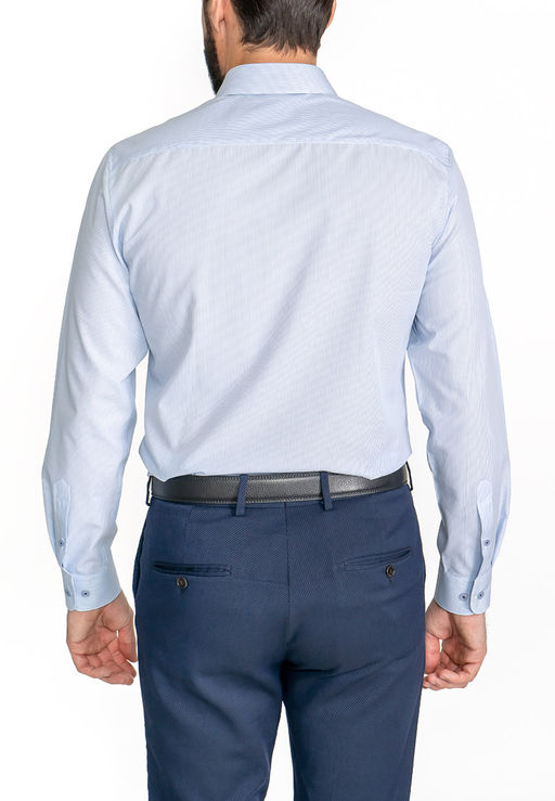 Сорочка мужская длинный рукав GREG 211/131/ROM/ZN/1p  фото 2