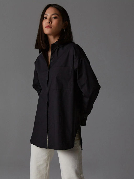 Блузка женская дл. рук. T-lab TL-BT-007 черный фото 7