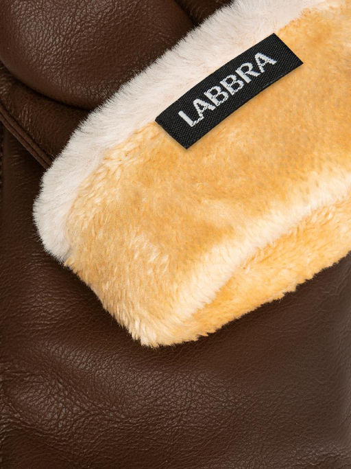 Рукавицы жен Labbra LB-CP-135 brown фото 5