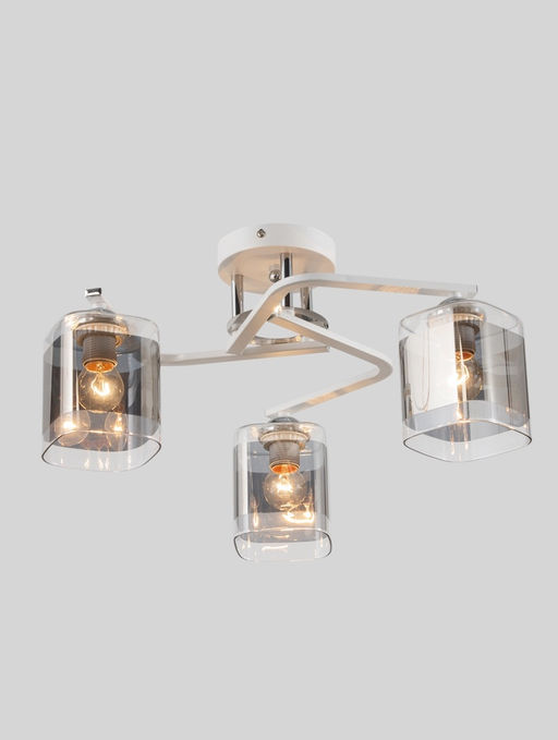 Люстра TR303217, 3хE27, 60 Вт, 54×25 см, белая