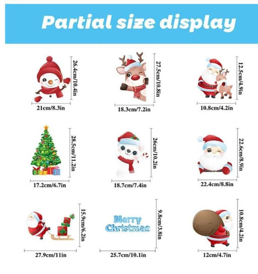 Наклейки на окна ДВУСТОРОННИЕ. 9листов - Family фото 4