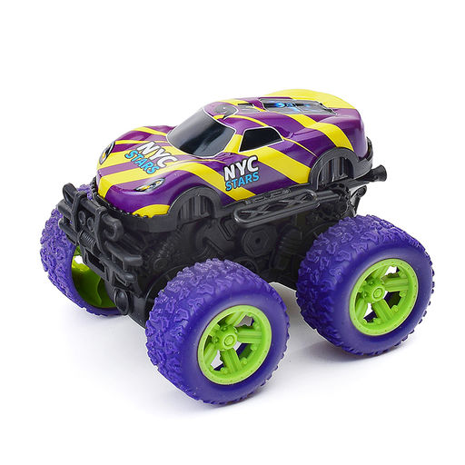 Машина-перевертыш "Яркое движение" в ассотименте, в пакете