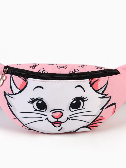 Сумка поясная детская для девочки «Кошечка Мари», 25×6×13 см